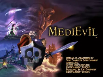 MediEvil (US) screen shot title